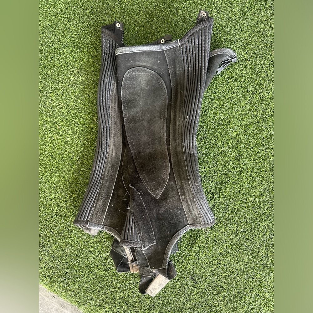 ovation suede half chaps!